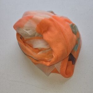 Galeries Lafayette Paris Multi Colored Scarf.